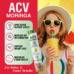 Raskam Apple Cider Vinegar (ACV) Moringa | Master Your Appetite & Boost Immunity | Natural Energy with Antioxidants | No Added Sugar | Watermelon Flavor | 15 Fizz Tablets (500mg)