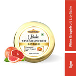 Khadi Grapefruit Lip Balm for Dry & Chapped Lips | Herbal Moisturizing Lip Care | Helps Keep Lips Soft & Smooth | 5 gm