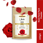 Khadi Rose Powder for Face & Skin | 100% Natural Rose Petal Powder | Skin Soothing & Refreshing Herbal Face Pack | Helps Improve Skin Softness, Glow & Radiance | Gentle Skincare Powder | For All Skin Types | 100 gm