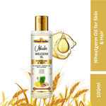 Utkrisht Khadi Pure Wheatgerm Hair Oil | Deep Nourishment for Dry & Damaged Hair, Strengthening & Hair Fall Control