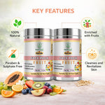 Bhudevam naturals Khadi Herbal Fruit Face Pack for Soft, Smooth & Radiant Skin- 100GM (Pack of 2)
