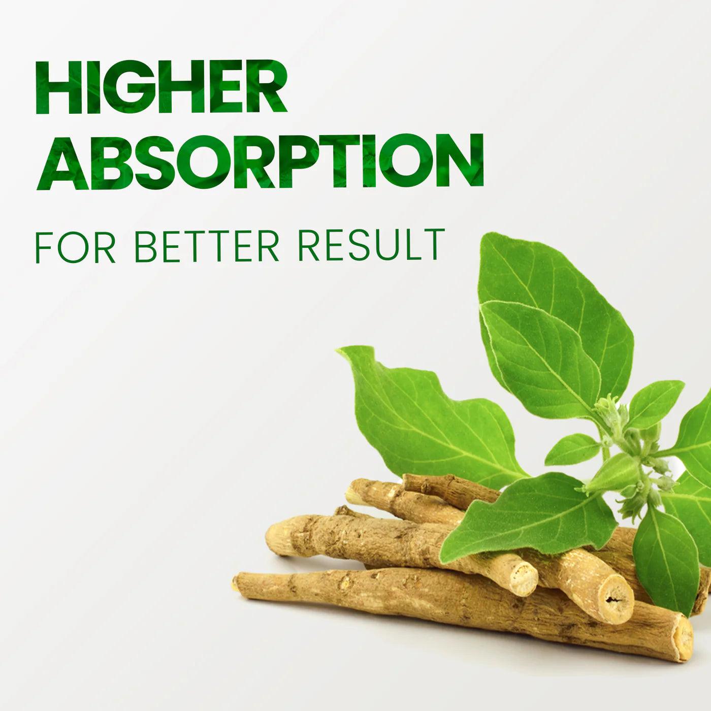 Vedapure Naturals Ashwagandha Capsules Anxiety & Stress Relief-60 capsules