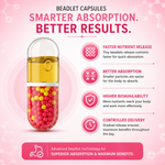 Fixuphealth Multivitamin Capsules for Women | Multivitamin with Probiotics, Omega 3, Evening Primrose Oil, Vitamins C, D & B12, Magnesium & Zinc | Immunity, Energy & Daily Wellness Support | 60 Capsules