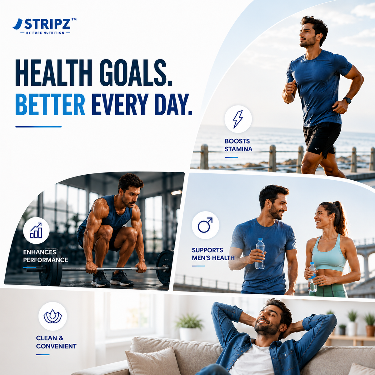 Pure Nutrition Stripz Max Perform 50mg 10 Oral Strips