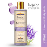 Kayee Ayurveda Lavender Body Wash | Refreshing Lavender Shower Gel for Gentle Daily Cleansing | Helps Wash Away Dirt, Sweat & Excess Oil While Leaving Skin Clean, Soft, Fresh & Pleasantly Fragrant | Suitable for Regular Use | 210 ml