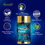 Vitaminnica Vita Vision Capsules - Digital Blue Light Shield & Eye Strain Support, 60 Count
