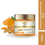 Khadi Herbal Turmeric & Sandal Face Pack (100gm Each)