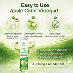NAVR Apple Cider Vinegar & Moringa Effervescent Tablets for Weight Loss - 15ct