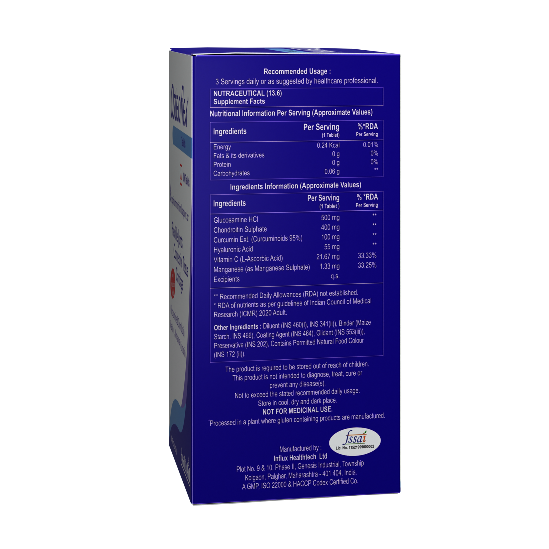 HealthAid Osteoflex Tablet - 30 Tablets