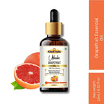 Khadi Grapefruit Essential Oil | Pure & Natural Grapefruit Oil for Face & Skin Care | Essential Oil for Oily & Acne-Prone Skin | Brightening & Refreshing Aromatherapy Oil | 15 ml