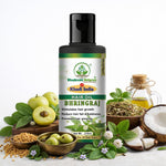 Bhudevam Naturals Khadi Amla & Bhringraj Hair Oil – Scalp Care & Hair Fall Control Solution- 210ML