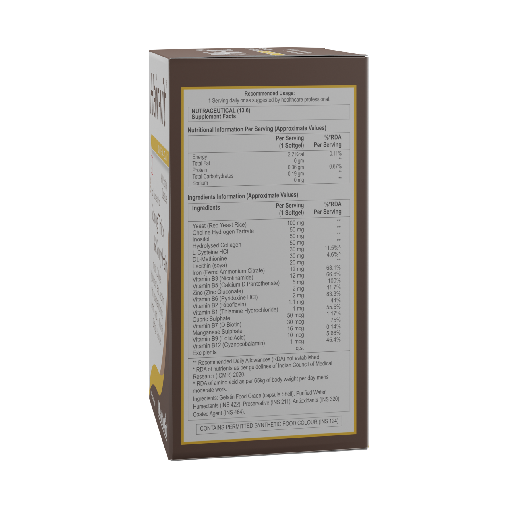 Healthaid Hair-Vit Capsule - 30 Capsules
