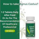Healthaid Agnus Castus 550mg Tablet - 60 Tablets