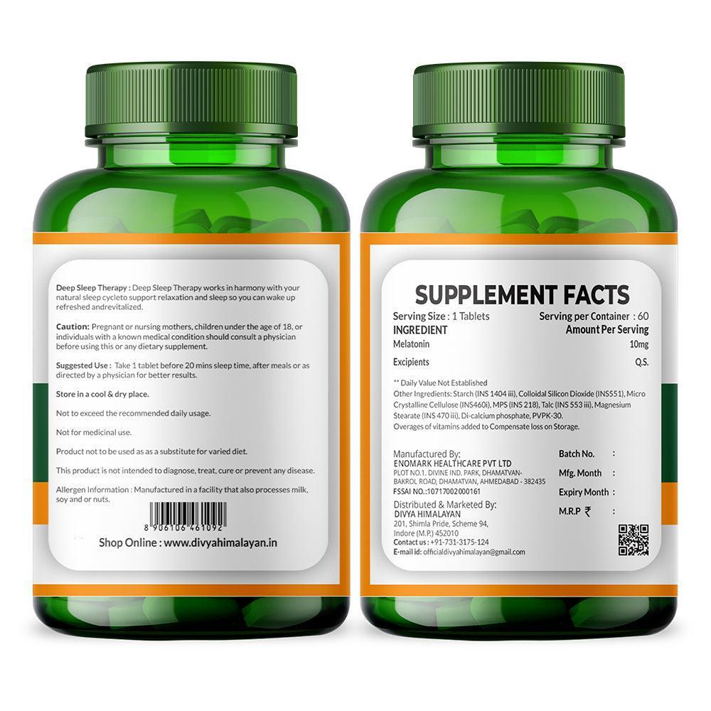 Divya Himalayan Deep Sleep Therapy Tablet - 60 Tablets