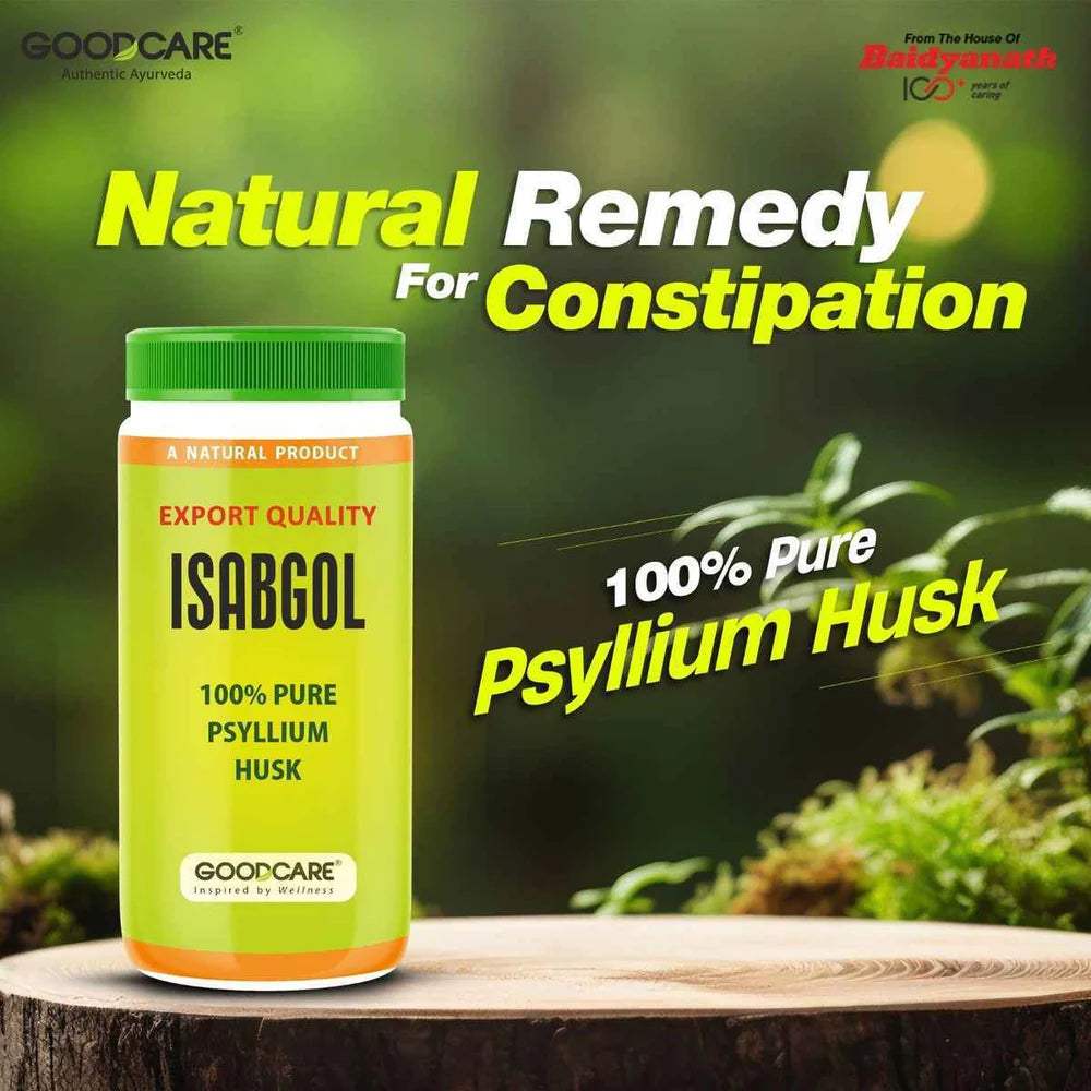 Goodcare Power Of Castor Oil & Isabgol(100 gm) Combo for Digestive Health
