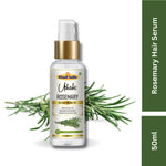 Khadi Rosemary Hair Serum for Hair Growth & Anti Hair Fall | Non-Sticky Leave-In Serum | Controls Frizz, Strengthens Hair With Rosemary Extract & Vitamin E For Men & Women - 50GM