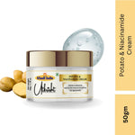 Khadi Essentials Potato & Niacinamide Skin Brightening Face Cream (50g) | For Dark Spots, Pigmentation & Dullness