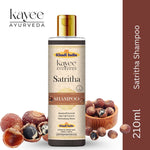 Kayee Ayurveda SatRitha Shampoo for Hair Growth & Hair Care | Herbal Ayurvedic Shampoo for Scalp Cleansing, Hair Nourishment, Strength, Smoothness & Natural-Looking Shine | For Men & Women | 210 ml
