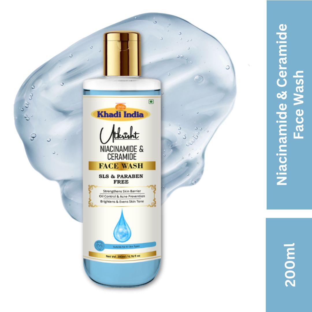 Utkrisht Khadi Niacinamide & Ceramide Face Wash (200ml)