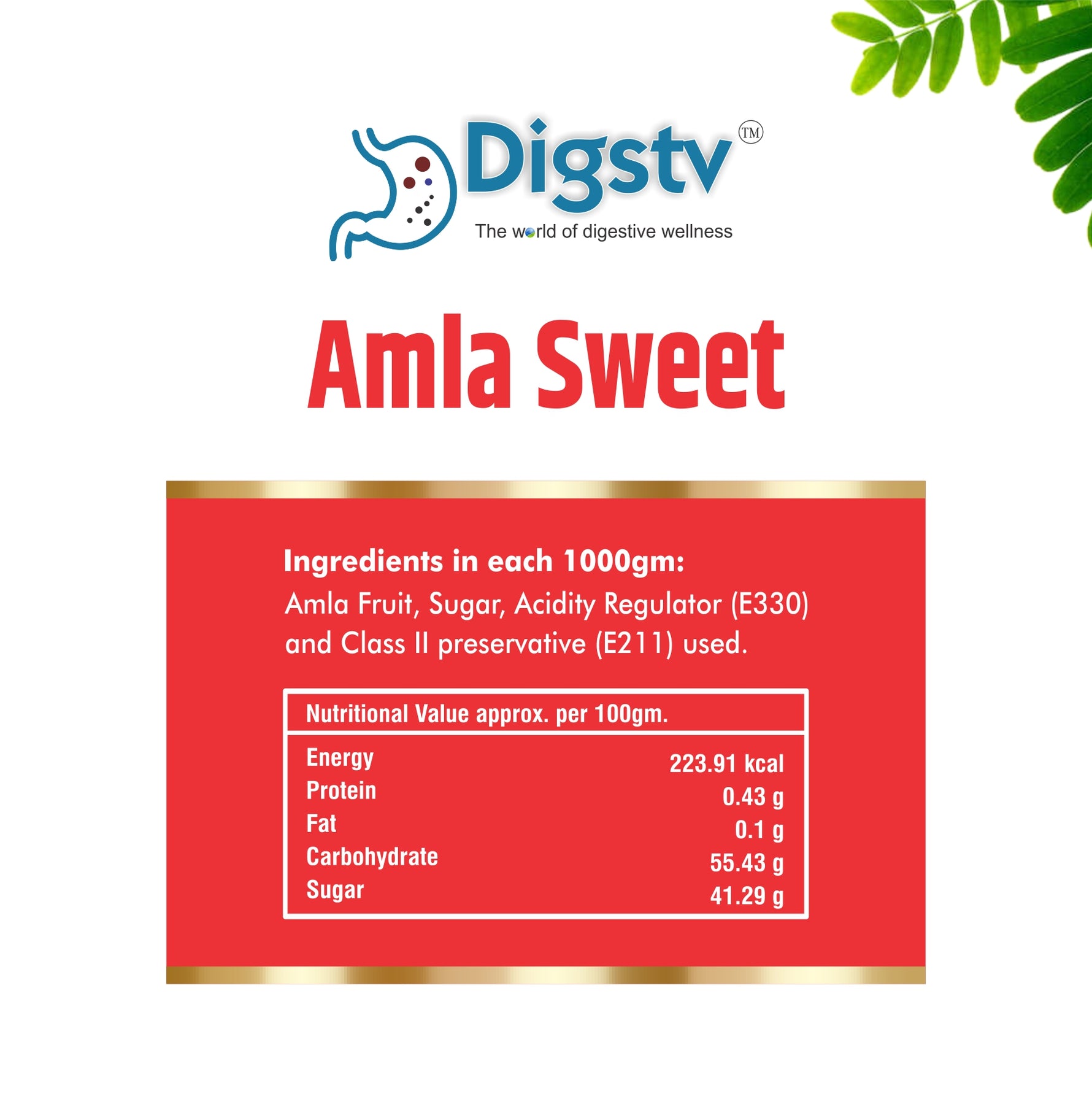 Amla Sweet Candy 200gm (Pack of 3)– Sweet & Tangy Indian Gooseberry Snack Digestive Wellness.