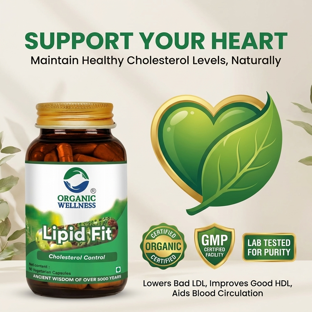 Organic Wellness Lipid-Fit Capsules - 90 Capsules