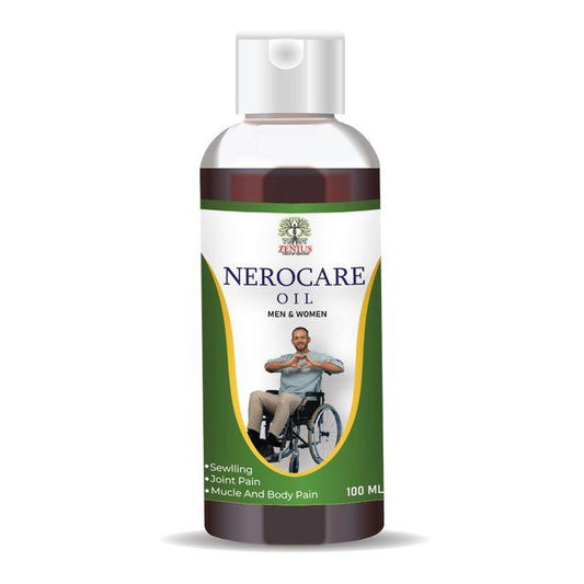 Zenius Nerocare oil - Herbal Massage Oil for Nerve Strength, Pain Relief, and Improved Mobility - 100ml Oil