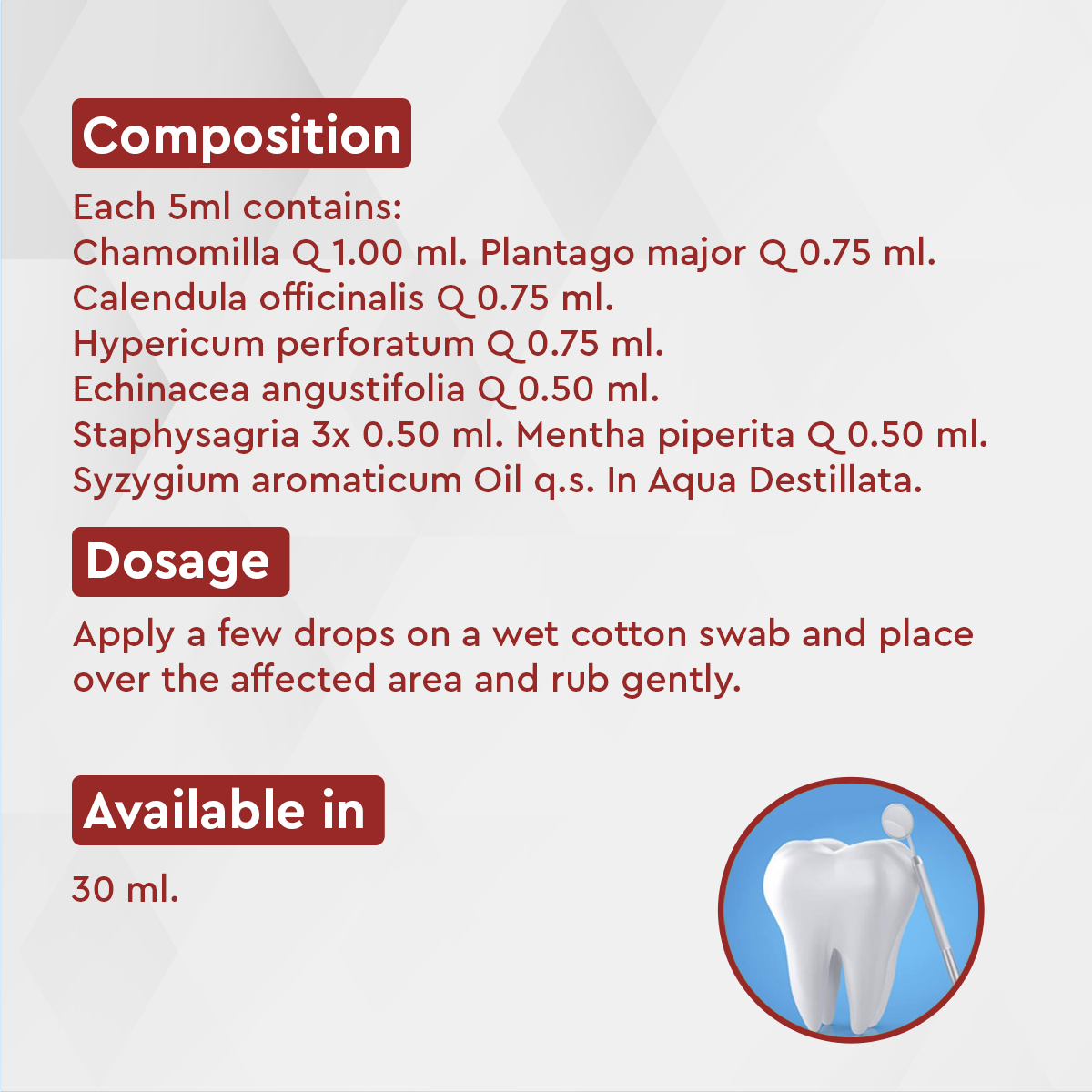 Allen A07 Dental Drop - Pack of 2