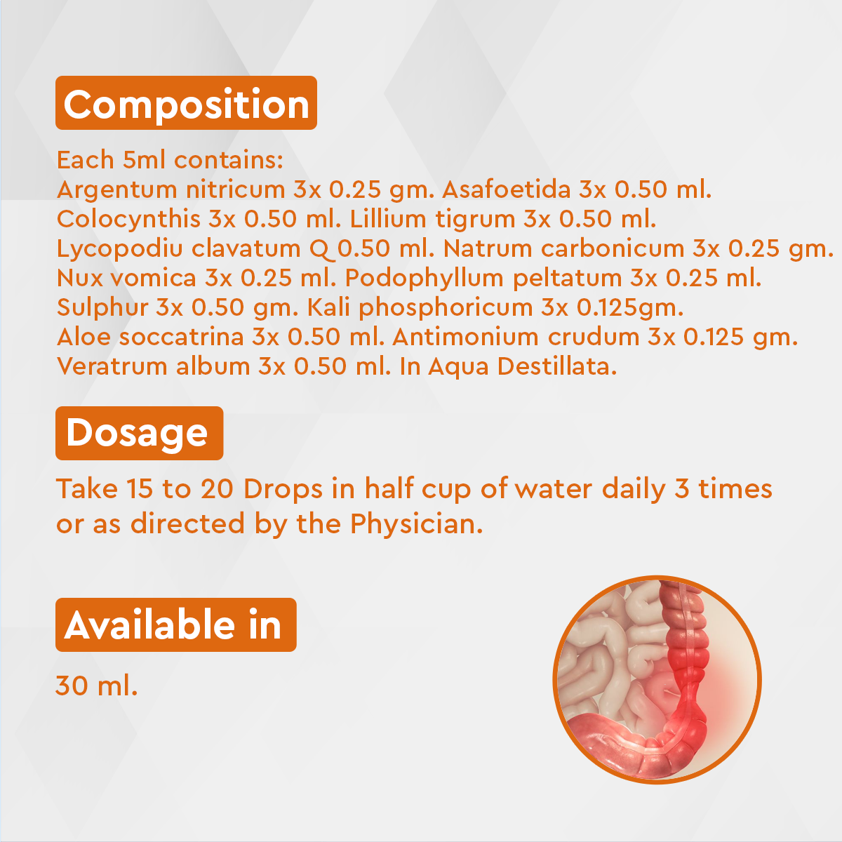 Allen A70 I.B.S.(Irritable Bowel Syndrome) Drop - Pack of 2