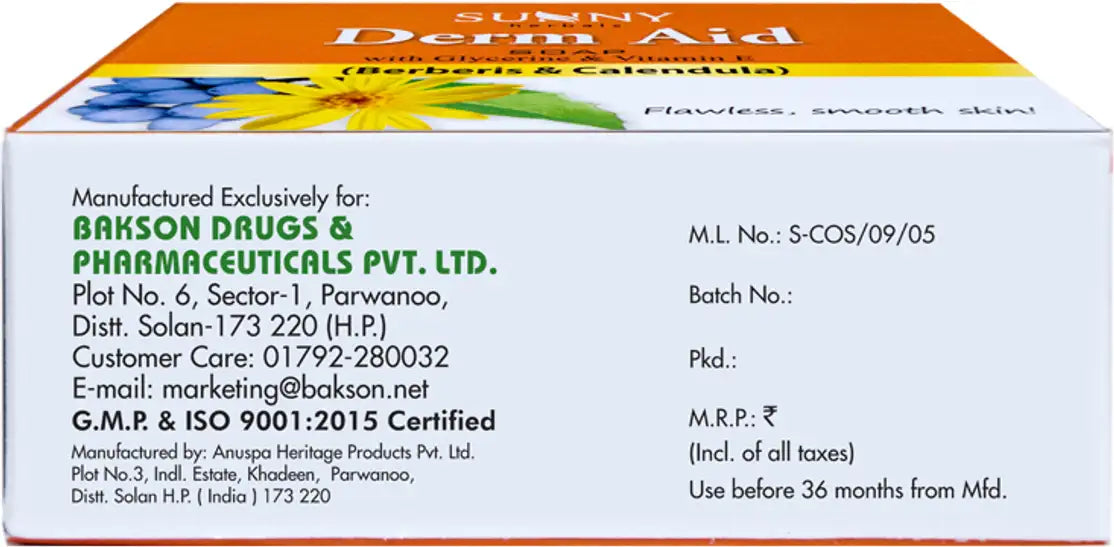 Sunny Herbals Derm Aid Soap