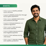 Charak Plat-C Tablets - High-Potency Carica Papaya Leaf Extract for Platelet Support