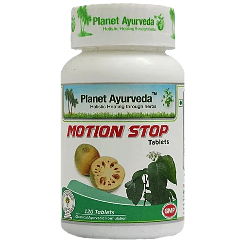 Planet Ayurveda Motion Stop Tablets - 120 Tablets