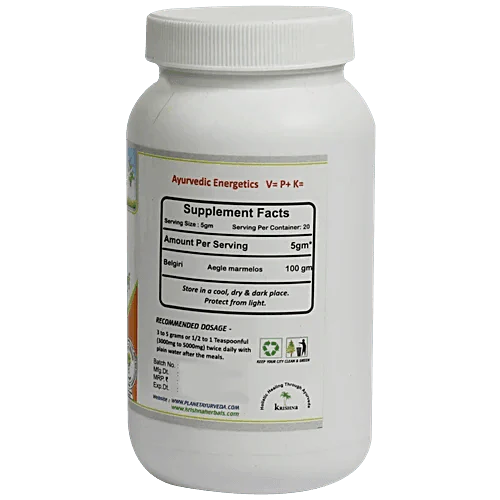 Planet Ayurveda Belgiri Powder - 100gm Powder