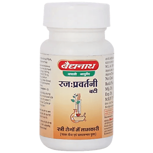 Baidyanath (Jhansi) Rajahprawartini Bati - 80 Tablets