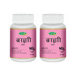 Pack of 2 Brahmi Vati 60 Tab for Support for Memory, Focus & Daily Wellness