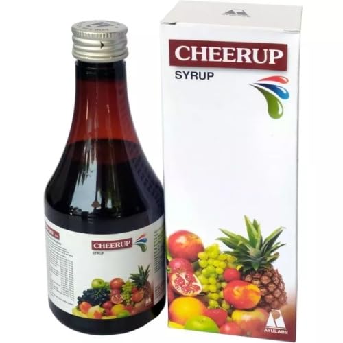 Ayulabs Cheer Up Syrup | Ayurvedic Health & Vitality Tonic | 200 ml