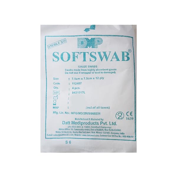 Softswab Gauze Swab 7.5cm x 7.5cm