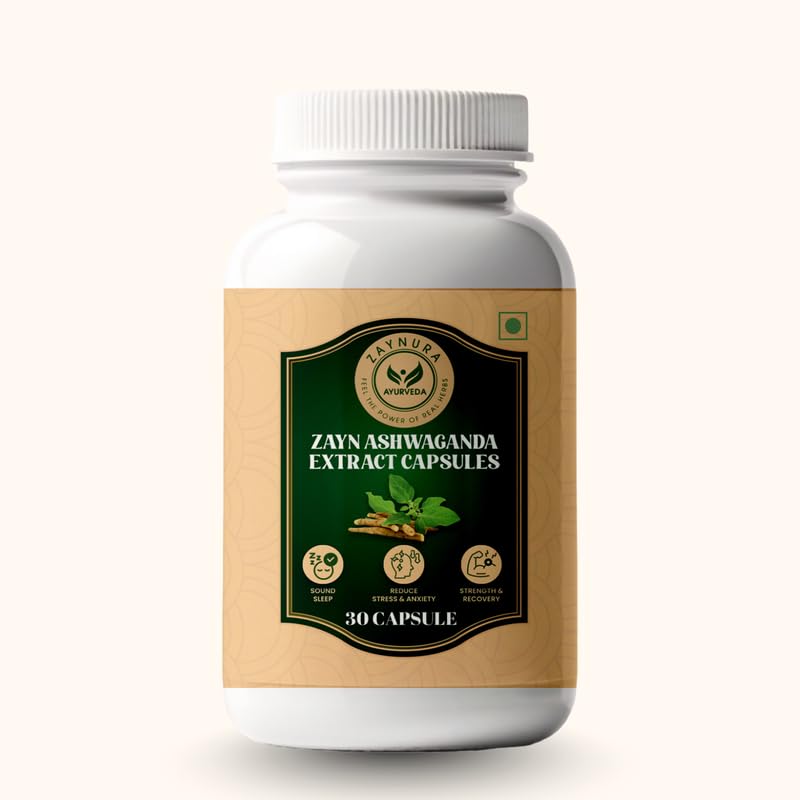 Zaynura Ayurveda Zayn Ashwagandha extract Capsule