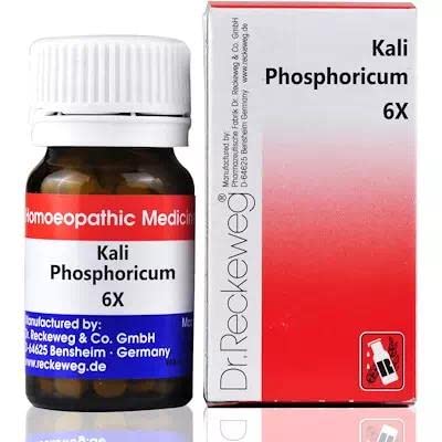 Dr. Reckeweg Kali Phosphoricum Biochemic Tablet | Mind and Nerve Tablets