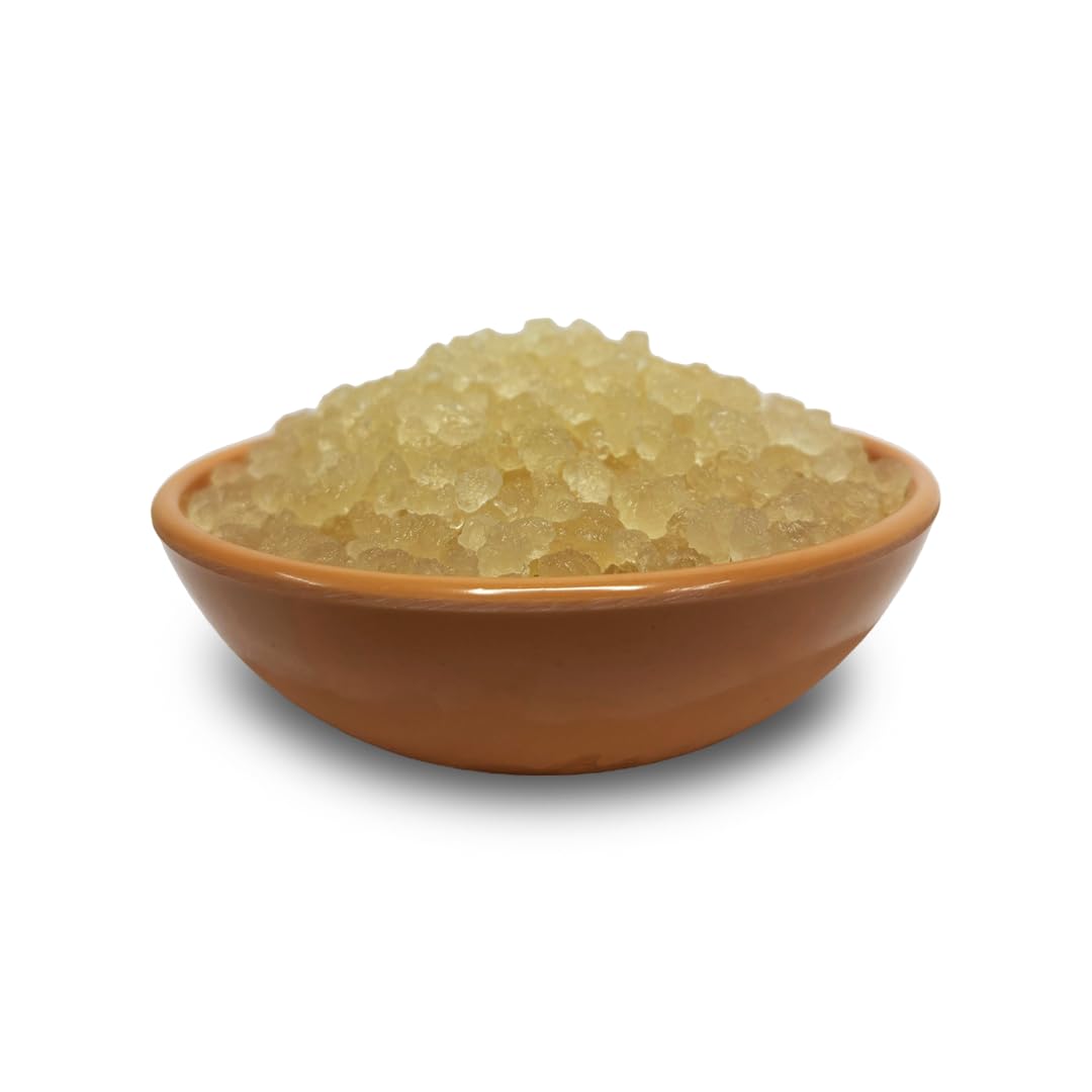 Kelifta by Feelgood Kefir® - Live Large Sized Water Kefir Grains (50g) | IIncludes Strainer & Spoon | Lifetime Support | Kefir Probiotic