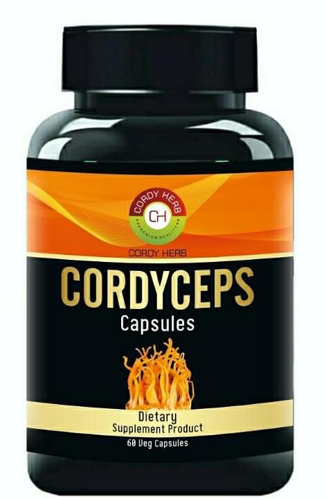 Cordy Herb Cordyceps Veg Capsule - 60 Capsules