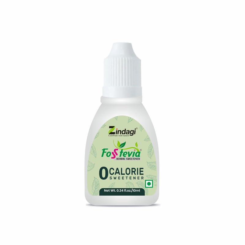 Zindagi Stevia Leaves & Stevia Liquid Drops | 100% Natural Zero-Calorie Sweetener Combo Pack