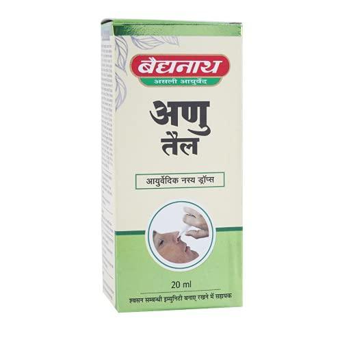 Baidyanath (Jhansi) Anu Taila Ayurvedic Nasal Drop - 20 Ml