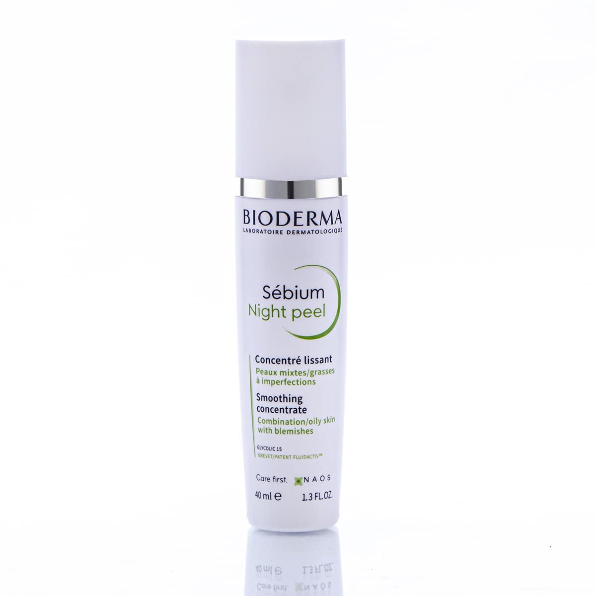 Bioderma Sebium Night Peel Smoothing Concentrate | Reduces Spots & Blemishes | For Combination/Oily Skin - 40ml Cream