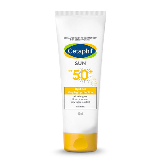 Cetaphil Sun Light High Protection Sunscreen Gel | SPF 50+ Sensitive Skin - 50ml