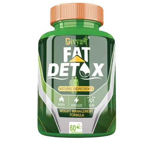 Divya Shree Fat Detox Capsule for Fat Burner - Weight Management Formula - Weight Loss Capsule For Men & Women - 60 Capsules, Jeevan Care Ayurveda 