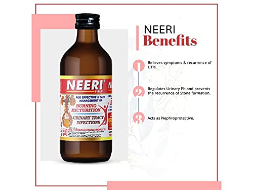 Aimil Neeri Ayurvedic Syrup | Urinary Tract Infections (UTIs) | Burning Micturition - 200ml