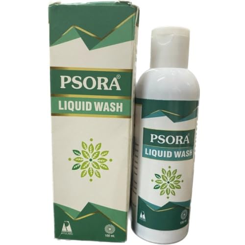 Ayulabs Psora Liquid Wash | For Psoriasis, Eczema & Soothing Skin Hygiene | 100 ml