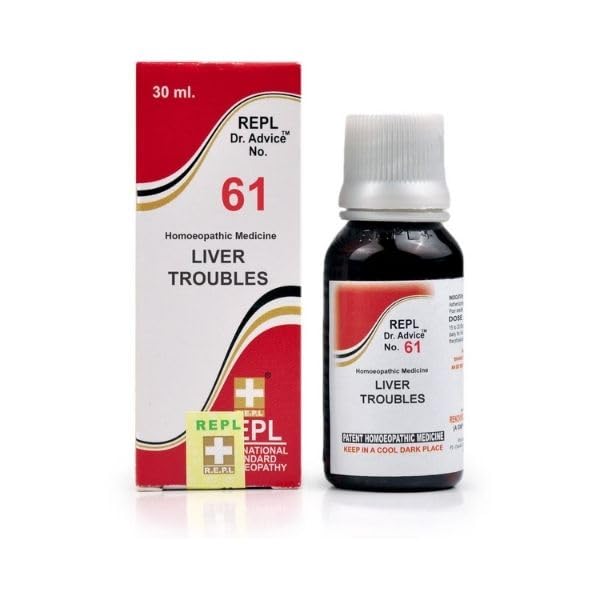 REPL Dr. Advice No.61 Liver Troubles Drop - 30ml
