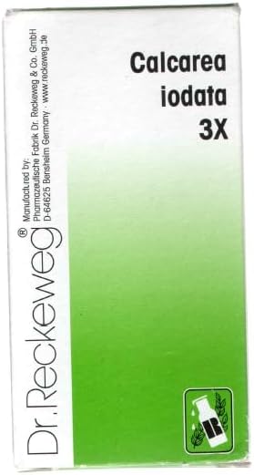 Dr. Reckeweg Calcarea Iodatum Trituration Tablet 3X - 20gm (Pack of 2)