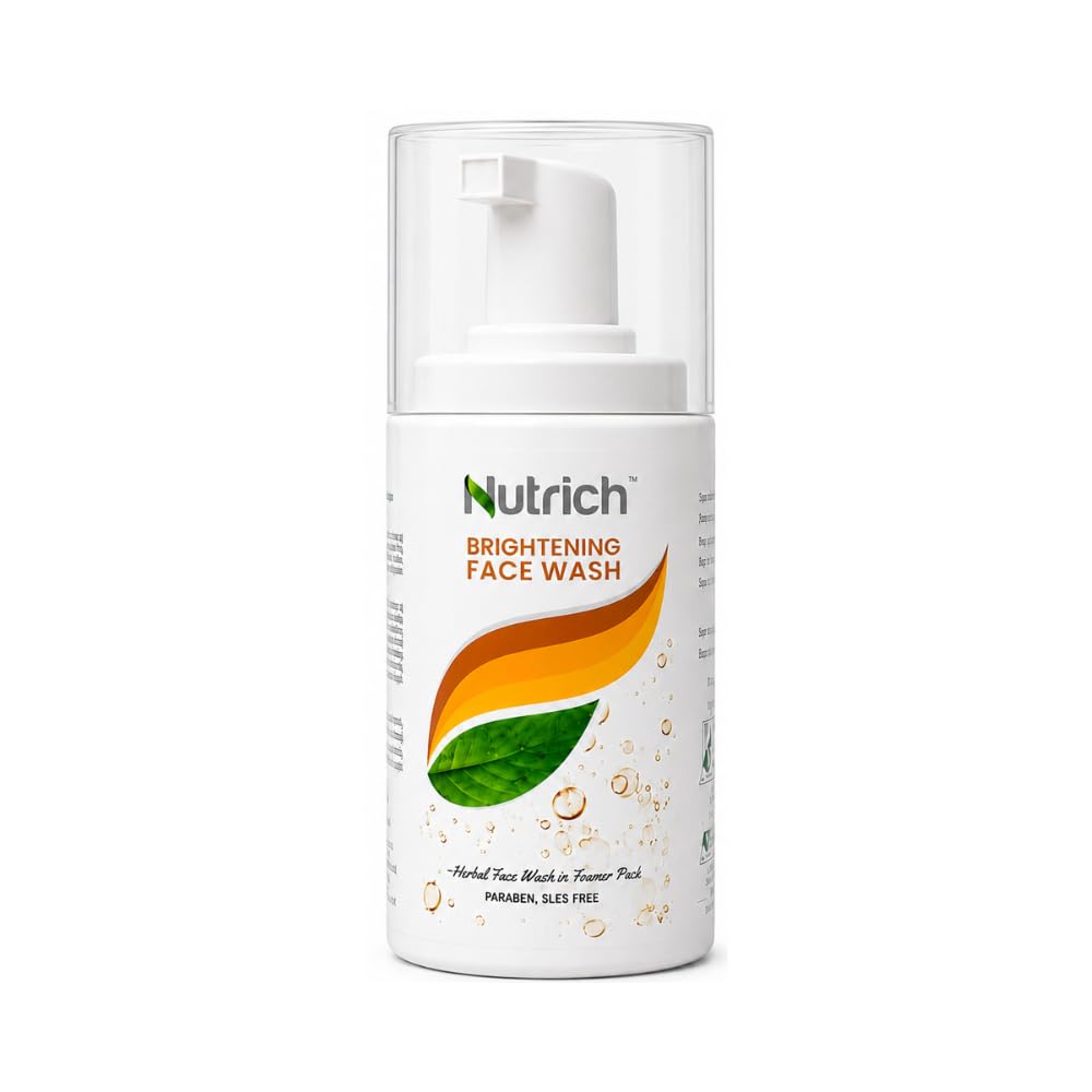 Ayulabs Nutrich Brightening Facewash | For Even Skin Tone, Glow & Gentle Cleansing | 100 ml